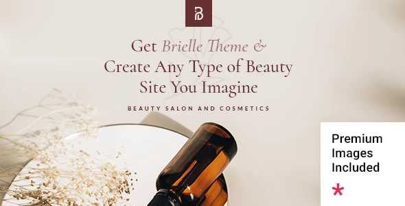 Brielle – Beauty Salon and Cosmetics WordPress Theme